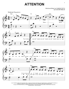 Attention von Charlie Puth (Download) 