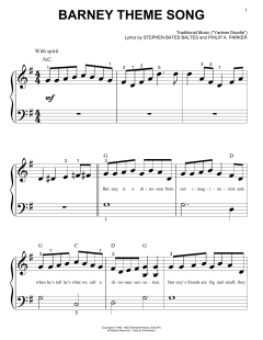 Barney Theme Song von Stephen Bates Baltes (Download) 