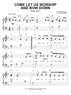Come Let Us Worship And Bow Down von Dave Doherty (Download) 