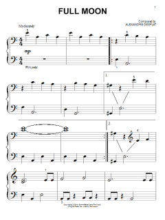 Full Moon von Alexandre Desplat (Download) 