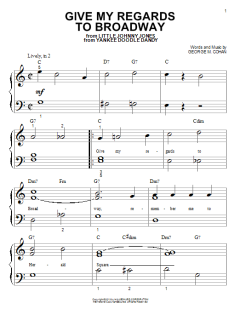 Give My Regards To Broadway von George M. Cohan (Download) 