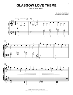 Glasgow Love Theme von Craig Armstrong (Download) 