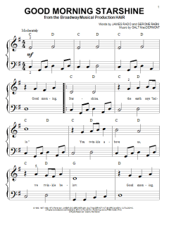 Good Morning Starshine von Galt MacDermot (Download) 