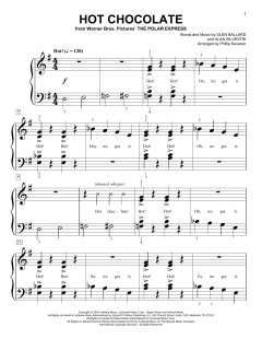 Hot Chocolate von Glen Ballard (Download) 
