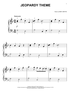 Jeopardy Theme von Merv Griffin (Download) 