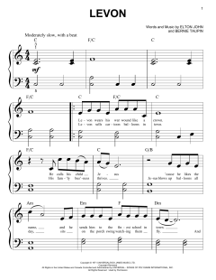 Levon von Elton John (Download) 