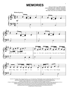 Memories von Maroon 5 (Download) 