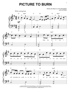 Picture To Burn von Taylor Swift (Download) 