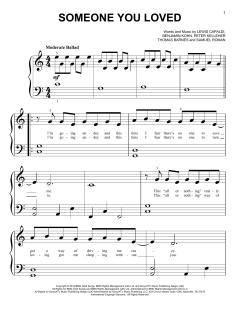 Someone You Loved von Lewis Capaldi (Download) 
