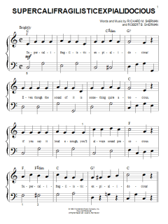Supercalifragilisticexpialidocious von Julie Andrews (Download) 