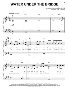Water Under The Bridge von Adele (Download) 