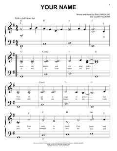 Your Name von Phillips, Craig & Dean (Download) 