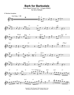 Bark For Barksdale von Gerry Mulligan (Download) 
