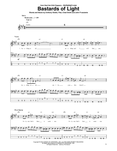 Bastards Of Light von Red Hot Chili Peppers (Download) 