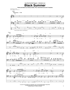 Black Summer von Red Hot Chili Peppers (Download) 