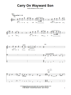 Carry On Wayward Son von Kansas (Download) 