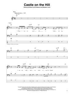 Castle On The Hill von Ed Sheeran (Download) 