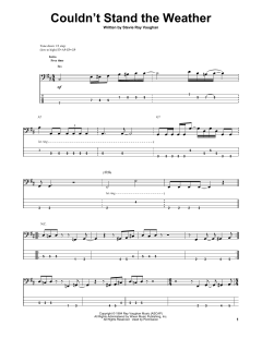 Couldn't Stand The Weather von Stevie Ray Vaughan (Download) 
