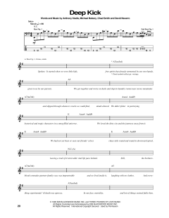 Deep Kick von Red Hot Chili Peppers (Download) 