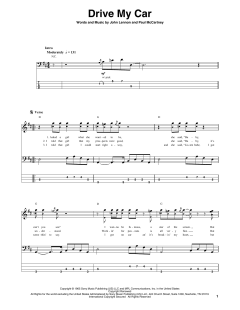 Drive My Car von The Beatles (Download) 