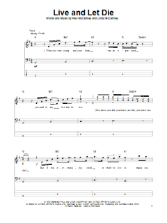 Live And Let Die von Wings (Download) 