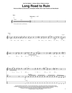 Long Road To Ruin von Foo Fighters (Download) 