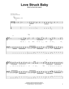 Love Struck Baby von Stevie Ray Vaughan (Download) 