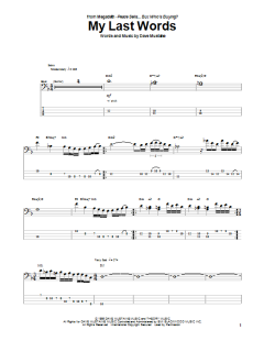 My Last Words von Megadeth (Download) 