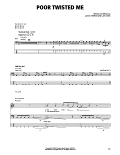 Poor Twisted Me von Metallica (Download) 