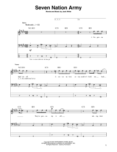 Seven Nation Army von The White Stripes (Download) 