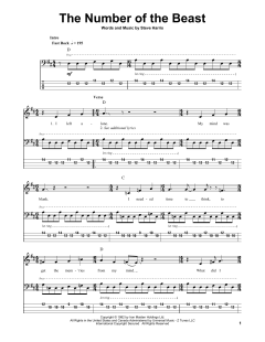 The Number Of The Beast von Iron Maiden (Download) 