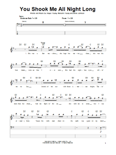 You Shook Me All Night Long von Brian Johnson (Download) 