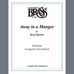 Away In A Manger - Bb Trumpet 1 von Canadian Brass Quintet (Download) 