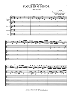 Fugue in G minor von Canadian Brass Quintet (Download) 