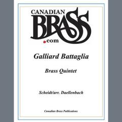 Galliard Battaglia - Bb Trumpet 2 von Canadian Brass Quintet (Download) 