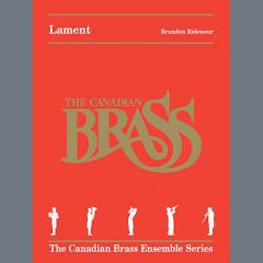 Lament - Bb Trumpet 1 von Canadian Brass Quintet (Download) 
