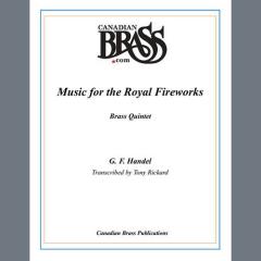 Music for the Royal Fireworks - Bb Trumpet 1 von Canadian Brass Quintet (Download) 