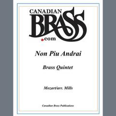 Non più andrai - Bb Trumpet 1 von Canadian Brass Quintet (Download) 