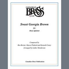 Sweet Georgia Brown - Full Score von Canadian Brass Quintet (Download) 