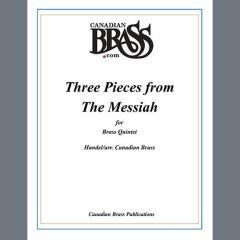 Three Pieces from the Messiah - Trumpet 1 von Canadian Brass Quintet (Download) 