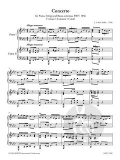 Concerto f-moll von Johann Sebastian Bach 