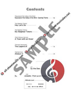 Studio Ghibli songs for Solo Guitar 1 