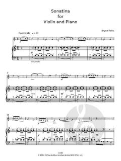 Sonatina von Bryan Kelly 