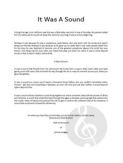 It was a Sound von Tom Harrison 