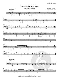 4 Sonatas op. 5 von Antonio Vivaldi 