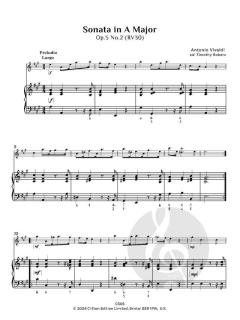 4 Sonatas op. 5 von Antonio Vivaldi 