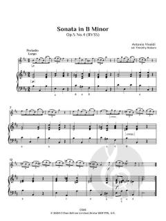4 Sonatas op. 5 von Antonio Vivaldi 