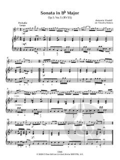 4 Sonatas op. 5 von Antonio Vivaldi 
