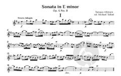 Trattenimenti armonici per camera - 12 Sonatas, op. 6 No. 5-8, Vol. 2 von Tomaso Giovanni Albinoni 