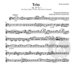 Trio op. 19 No. 1 von François Devienne 